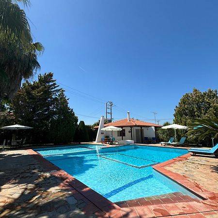 Country House With Pool And Big Garden Oropos Exteriér fotografie